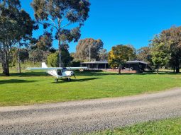 Airstrip, 40 acres, 4 bedroom house