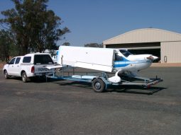 Aircraft trailer full